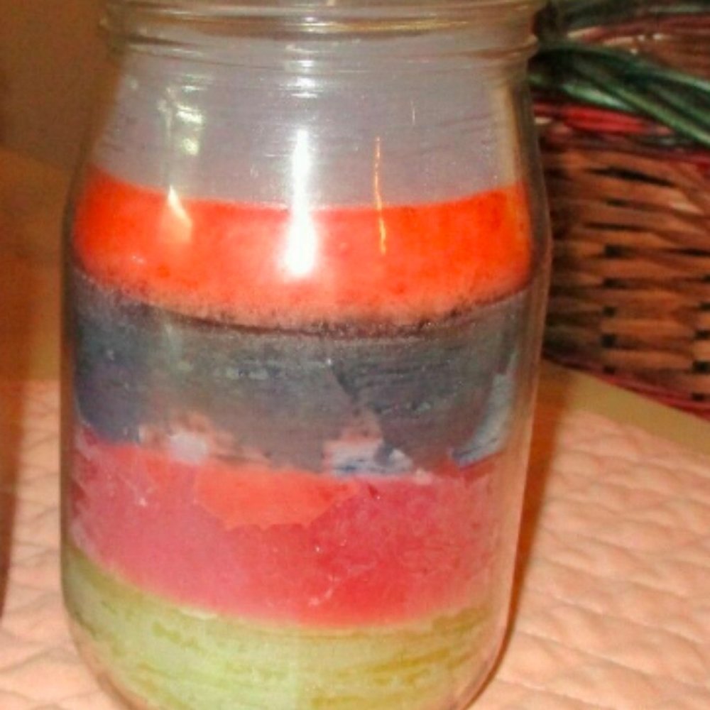 CANDLE Multi Scented Quart Mason
